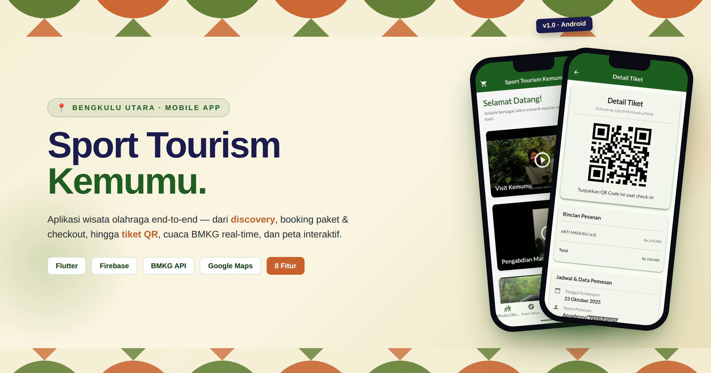 Sport Tourism Kemumu - Aplikasi Wisata Olahraga Berbasis Mobile